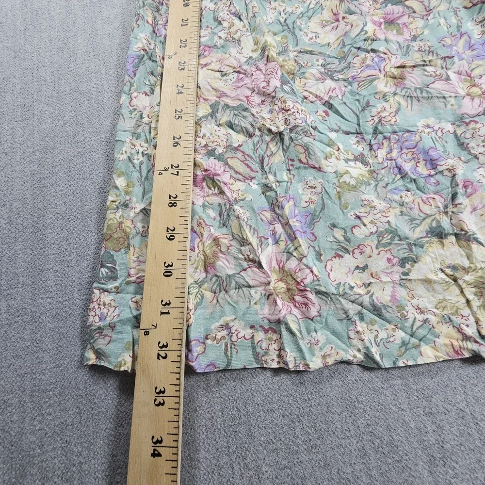 Vintage Agenda USA Women's Floral Midi  Romantic Pocket Skirt Size‎ 8